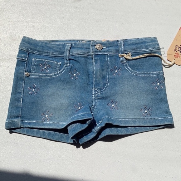 Wallflower Other - 3/$12 Wallflower jean short  bead like accent flower jean short boho girls 5